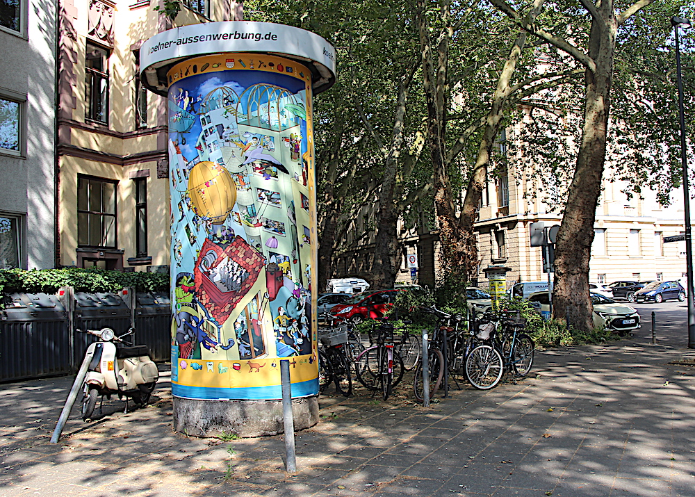 Litfaßsäulen-Kunst 2026: Friedemann Meyer